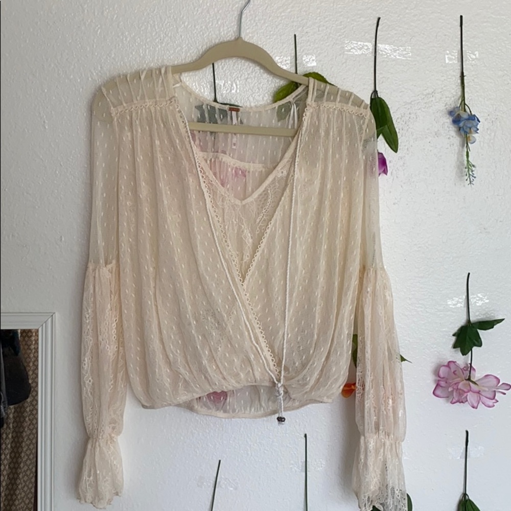 Free people lace blouse - Picture 6 of 6
